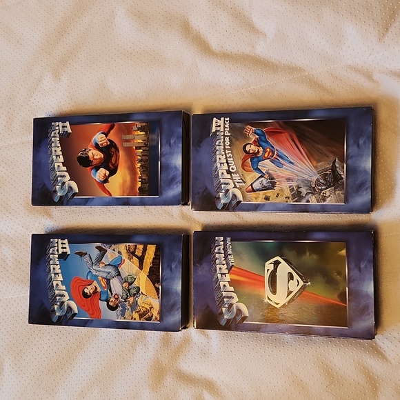 THE SUPERMAN COMPLETE COLLECTION VHS FEATURING CHRISTOPHER REEVE - Picture 4 of 5